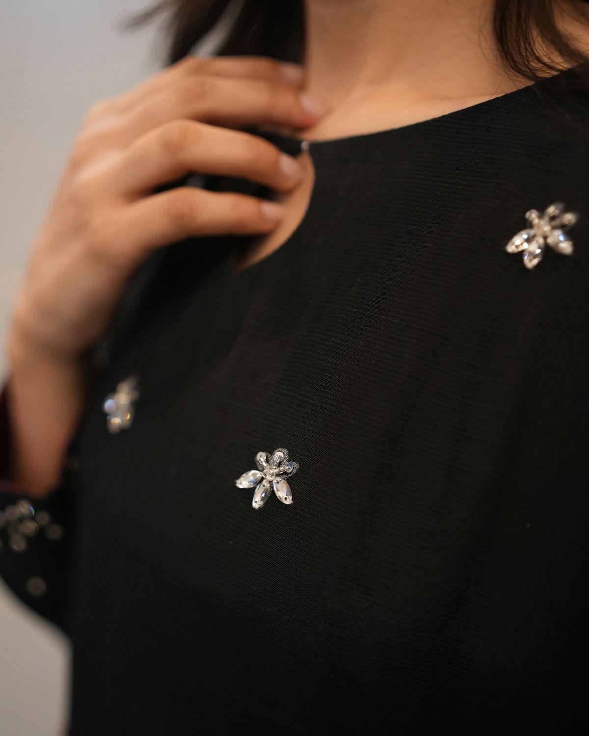 Noir - black - Stitched 2 Pieces- SR1015