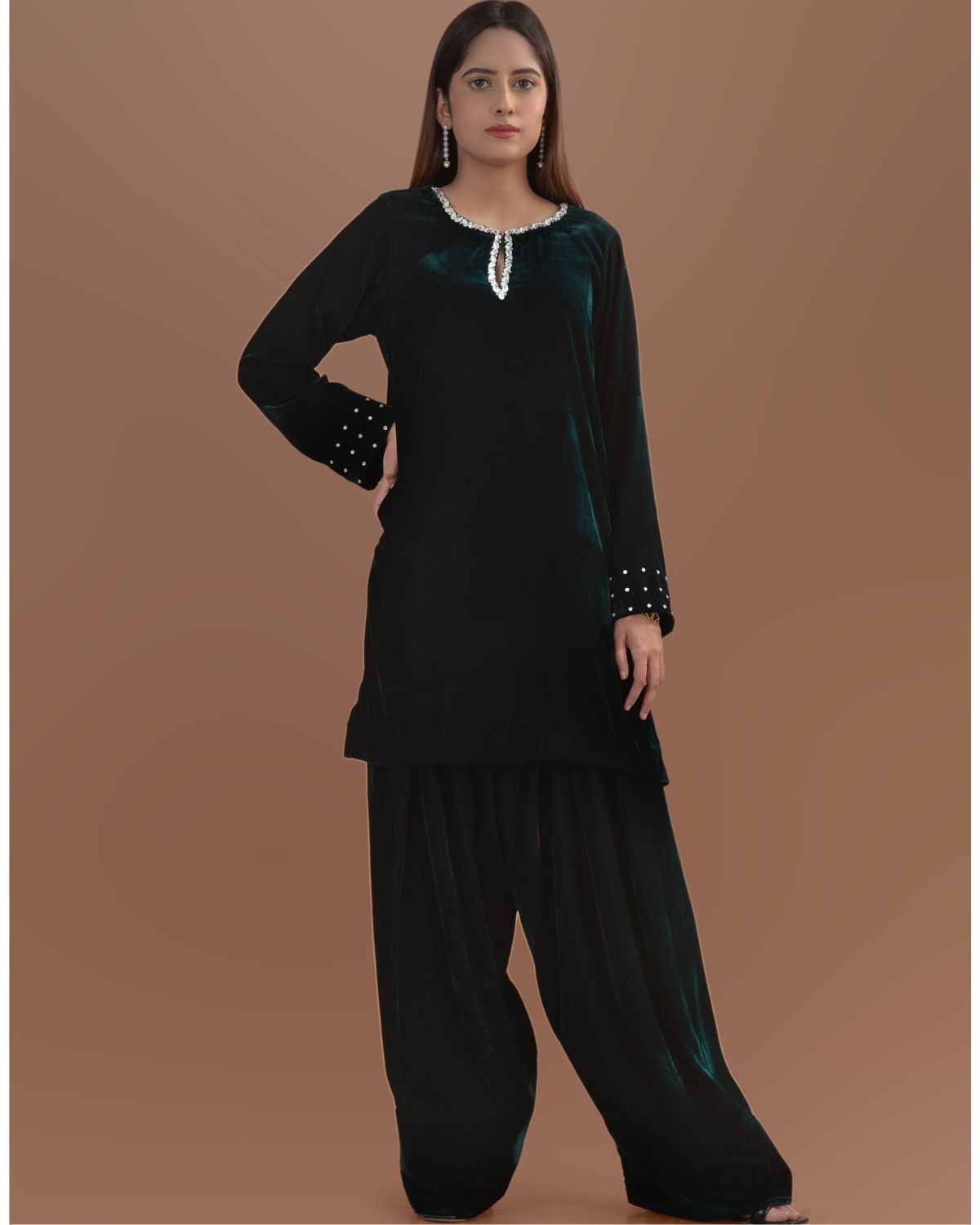 HEER WT104 - Deep-green - Stitched 2 Pieces