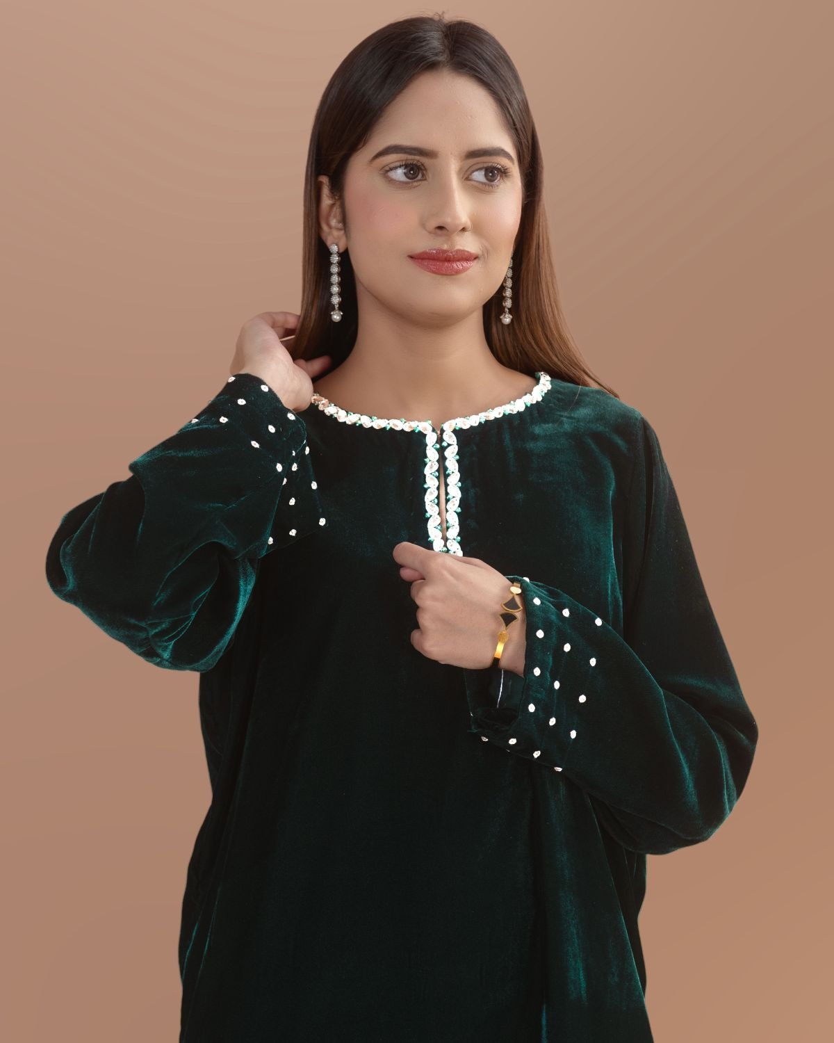 HEER WT104 - Deep-green - Stitched 2 Pieces