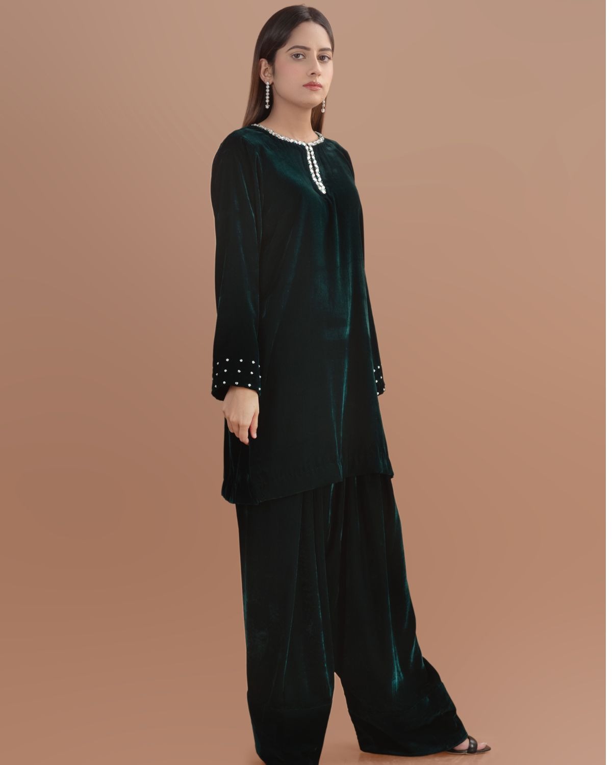 HEER WT104 - Deep-green - Stitched 2 Pieces