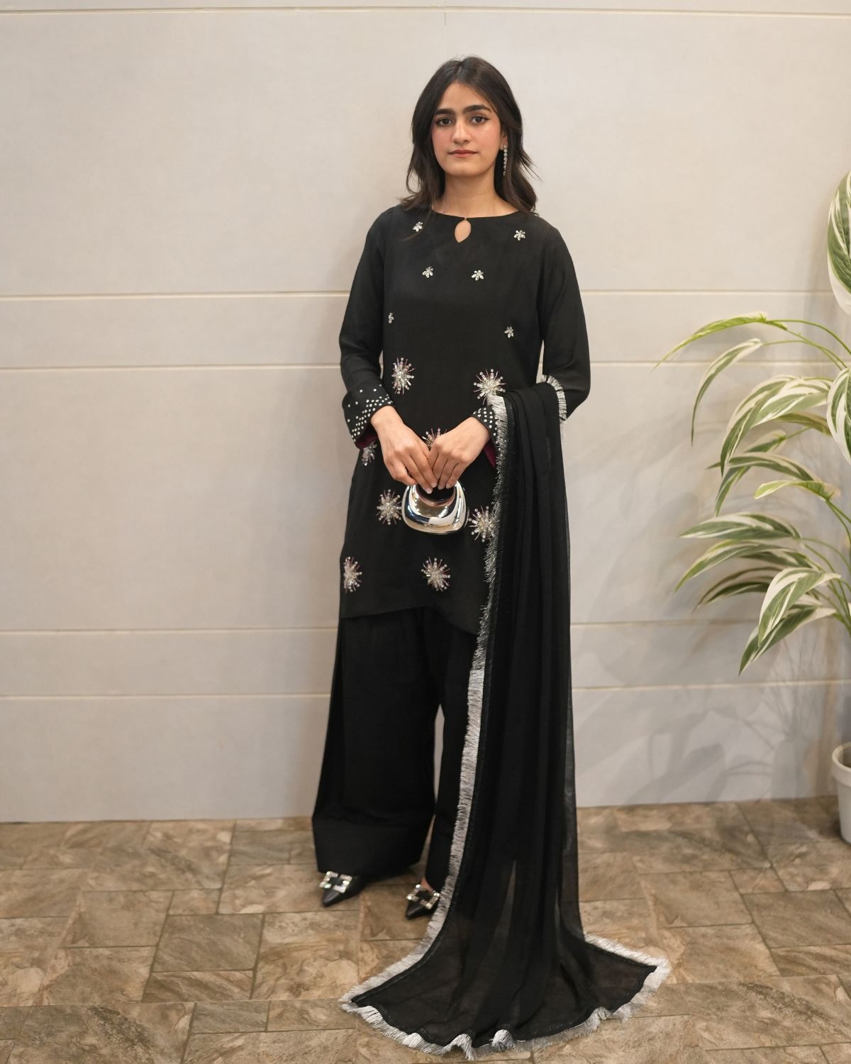 Noir - black - Stitched 2 Pieces- SR1015